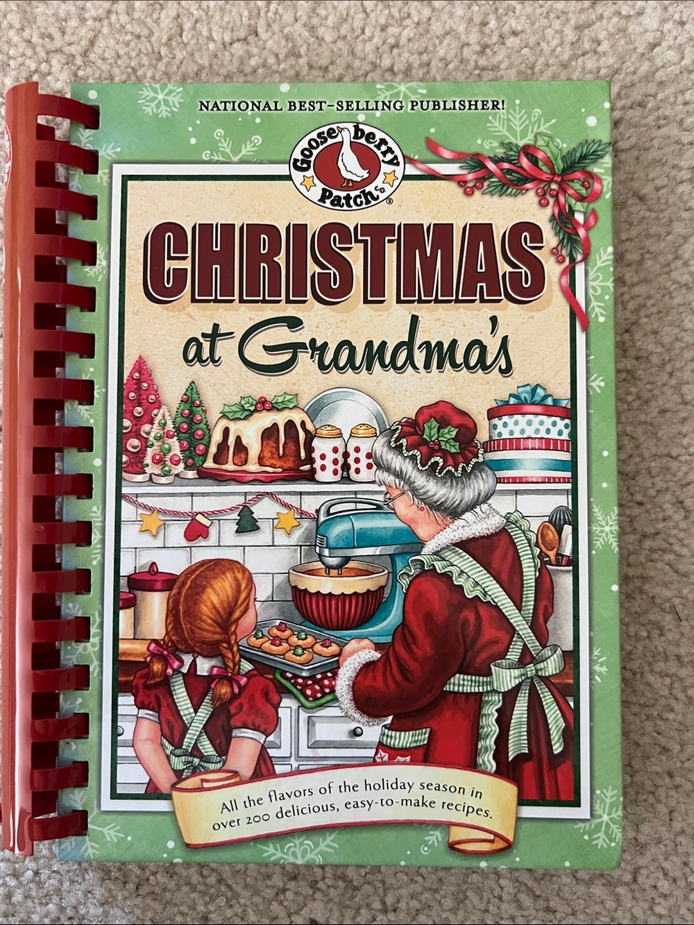 Gooseberry Patch Christmas at Grandma's Cookbook - SFH